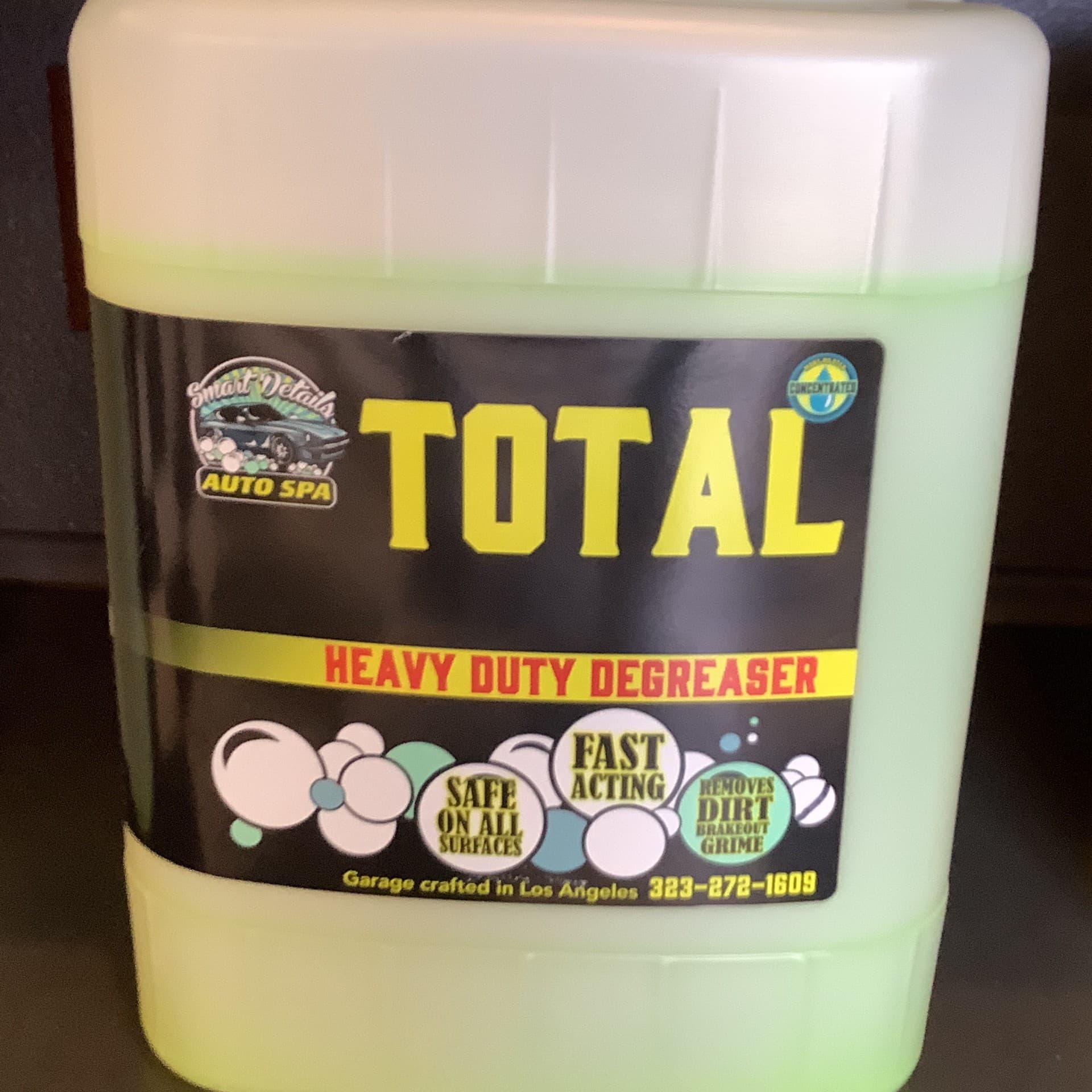 Total Heavy Duty Degreaser / 5 gallon - Smart Details Auto Spa