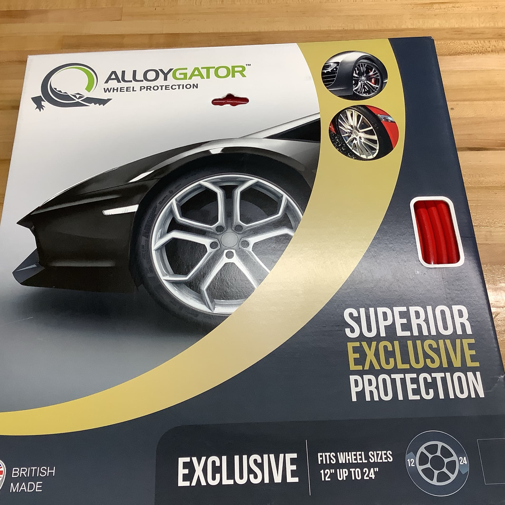 Alloygator Wheel Protection/ Red