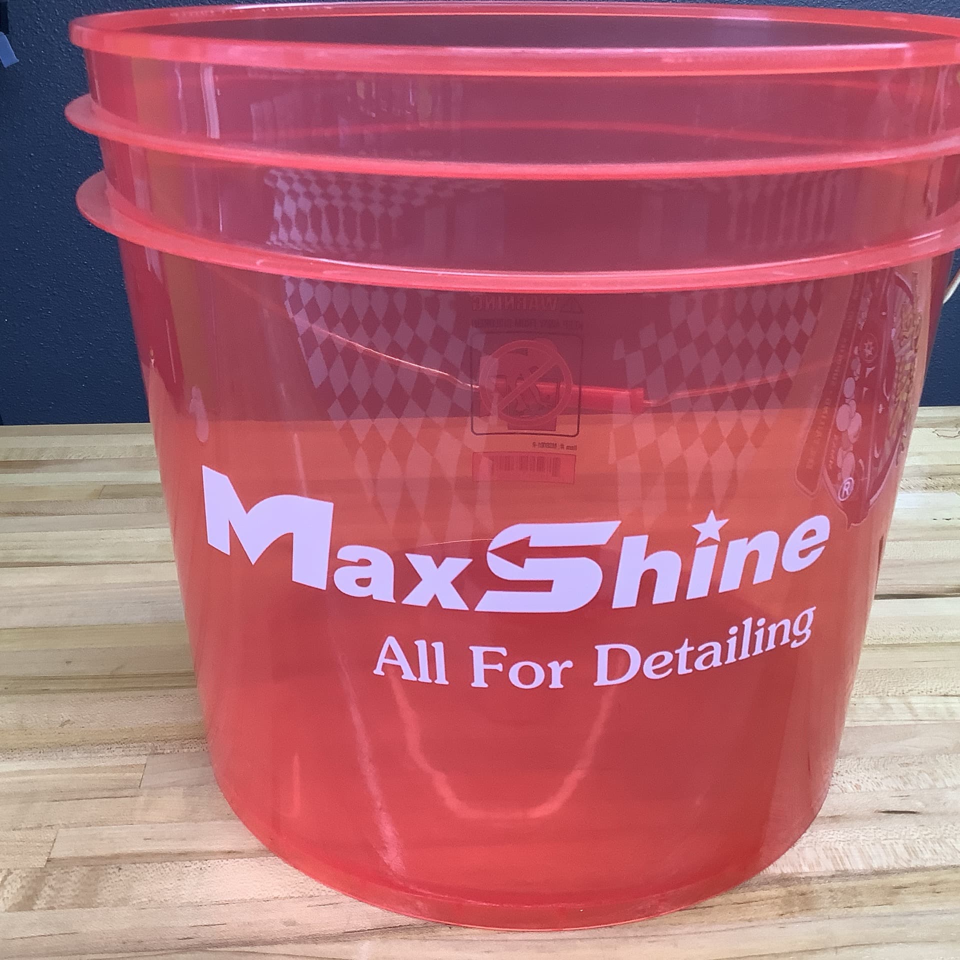 Maxshine Bucket/ Red