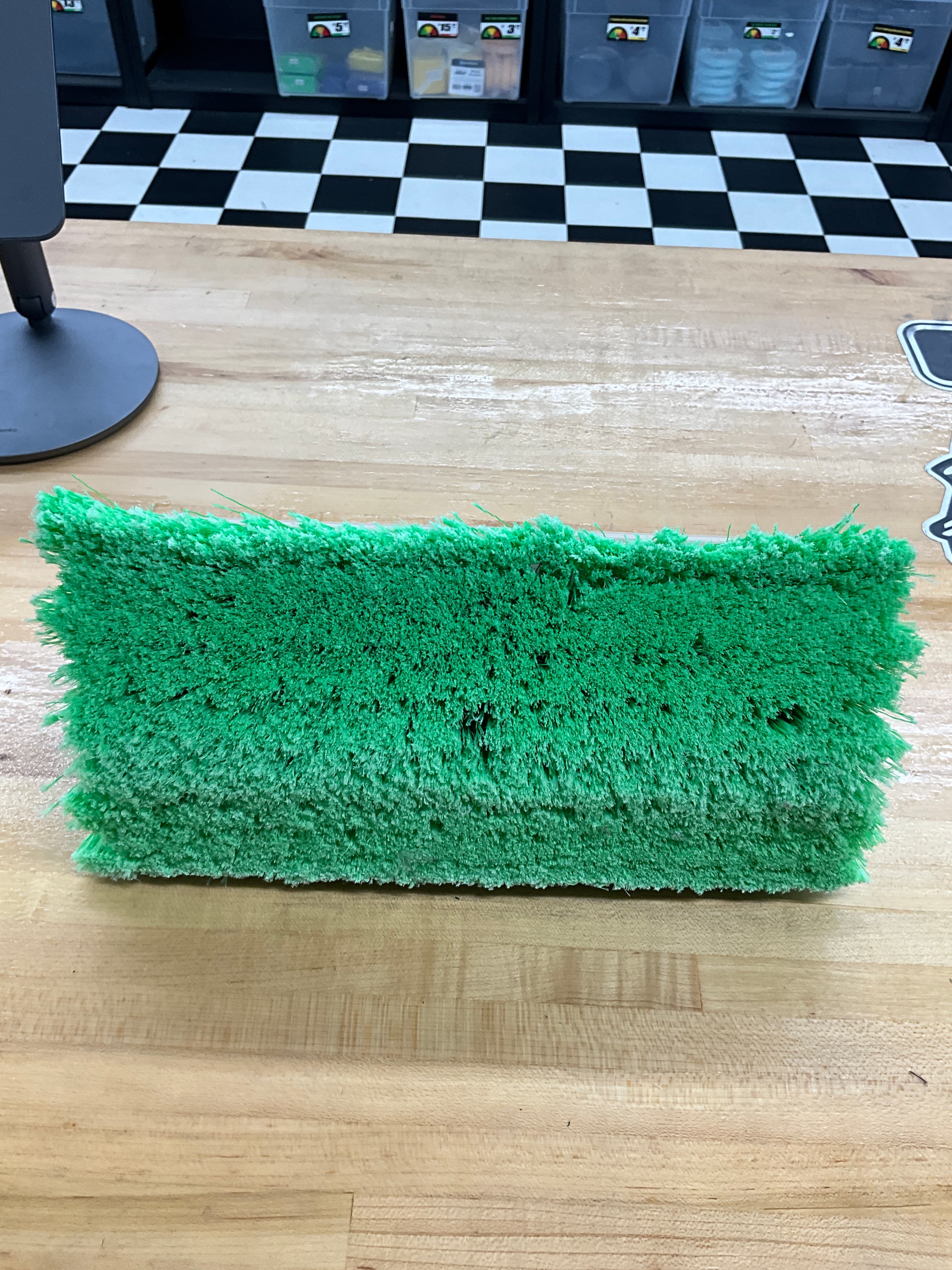 Truck Brush Green