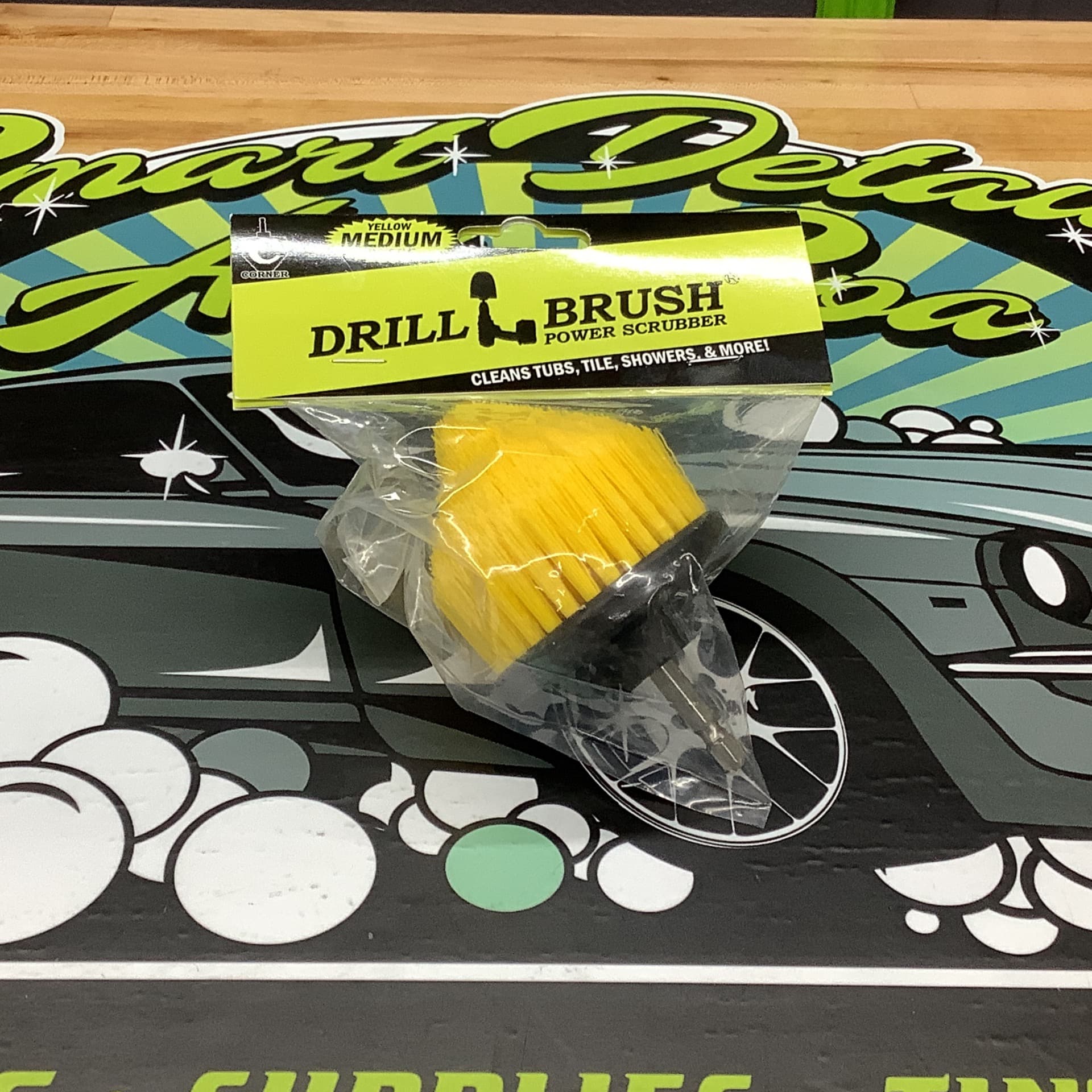 Cone Shape Yellow Brush