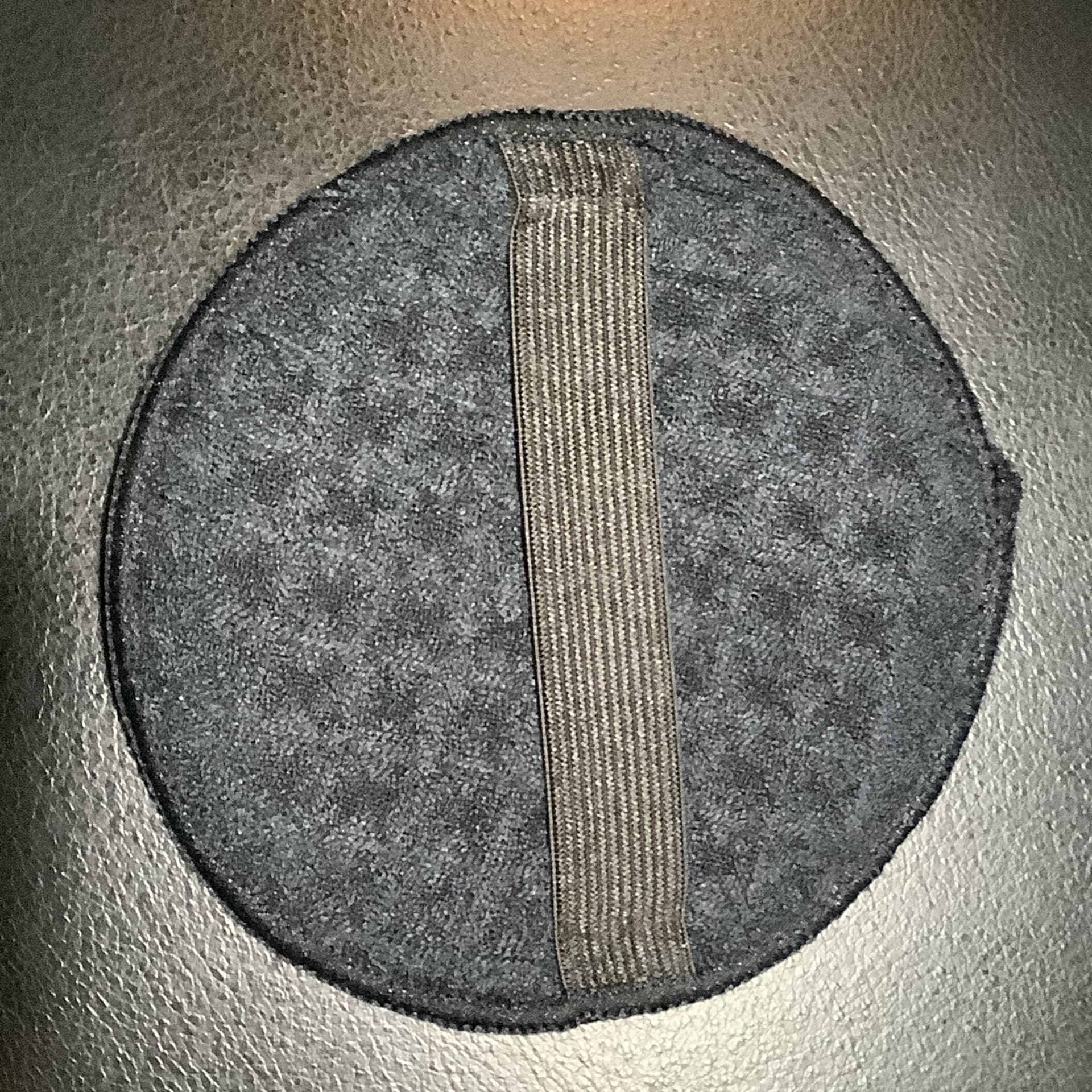 5" Round Applicator Pad W-Strap / 2 pk